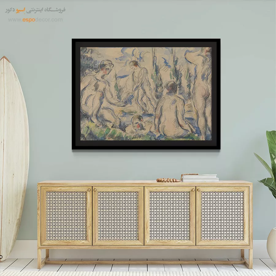 تابلو نقاشی های پل سزان - اسپو دکور