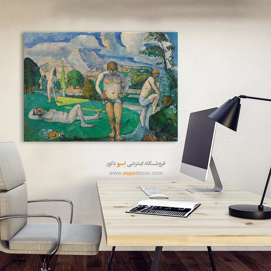 تابلو نقاشی های پل سزان - اسپو دکور