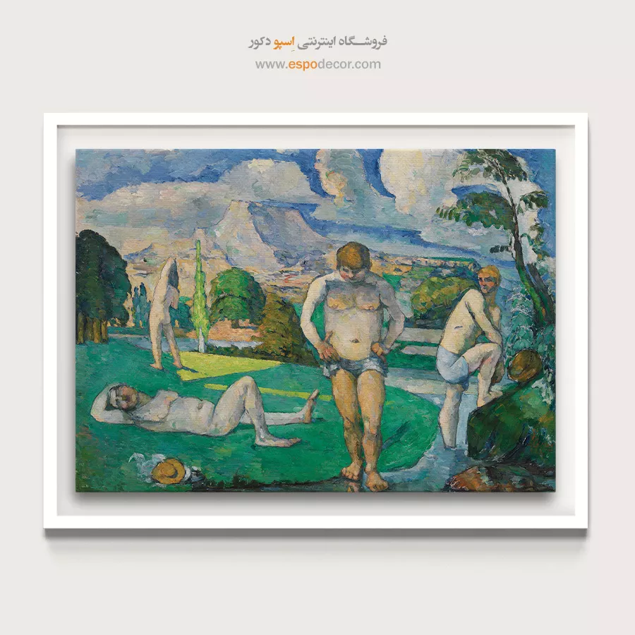 تابلو نقاشی های پل سزان - اسپو دکور