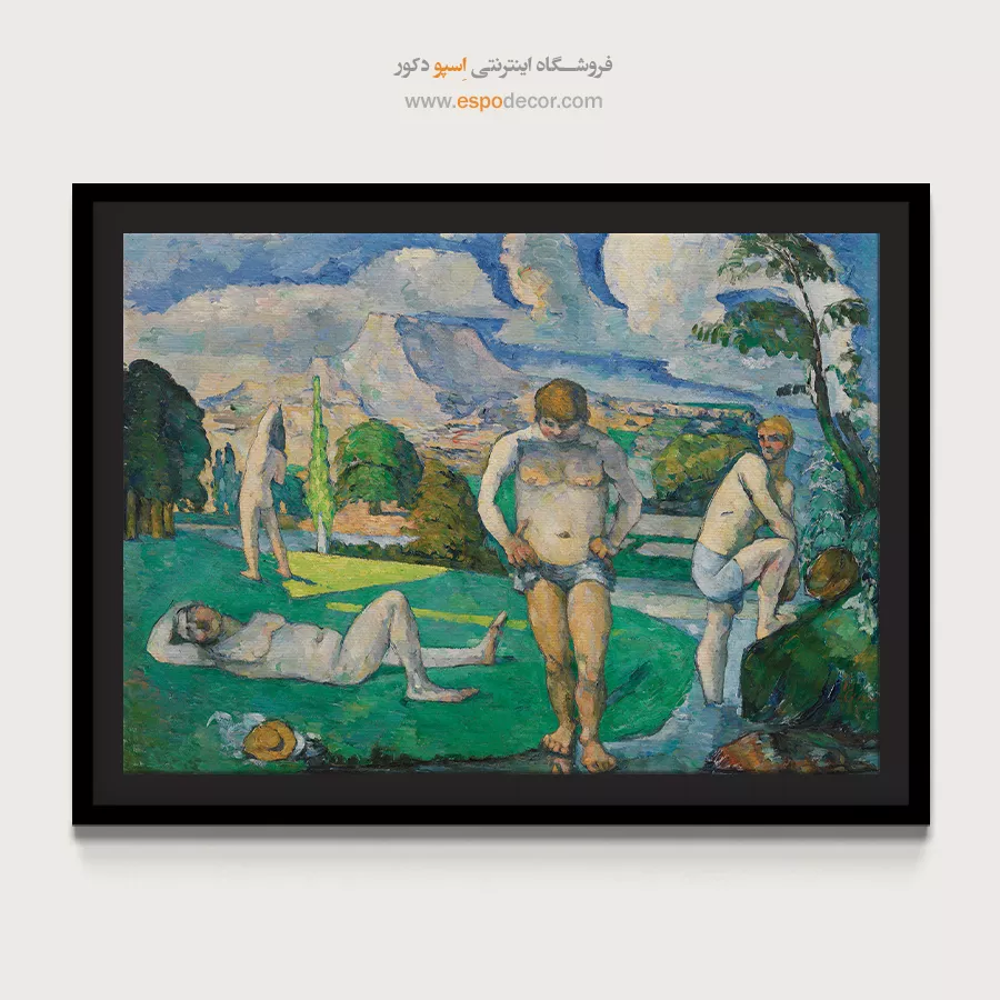 تابلو نقاشی های پل سزان - اسپو دکور