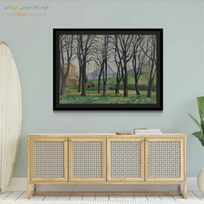 تابلو نقاشی های پل سزان - اسپو دکور