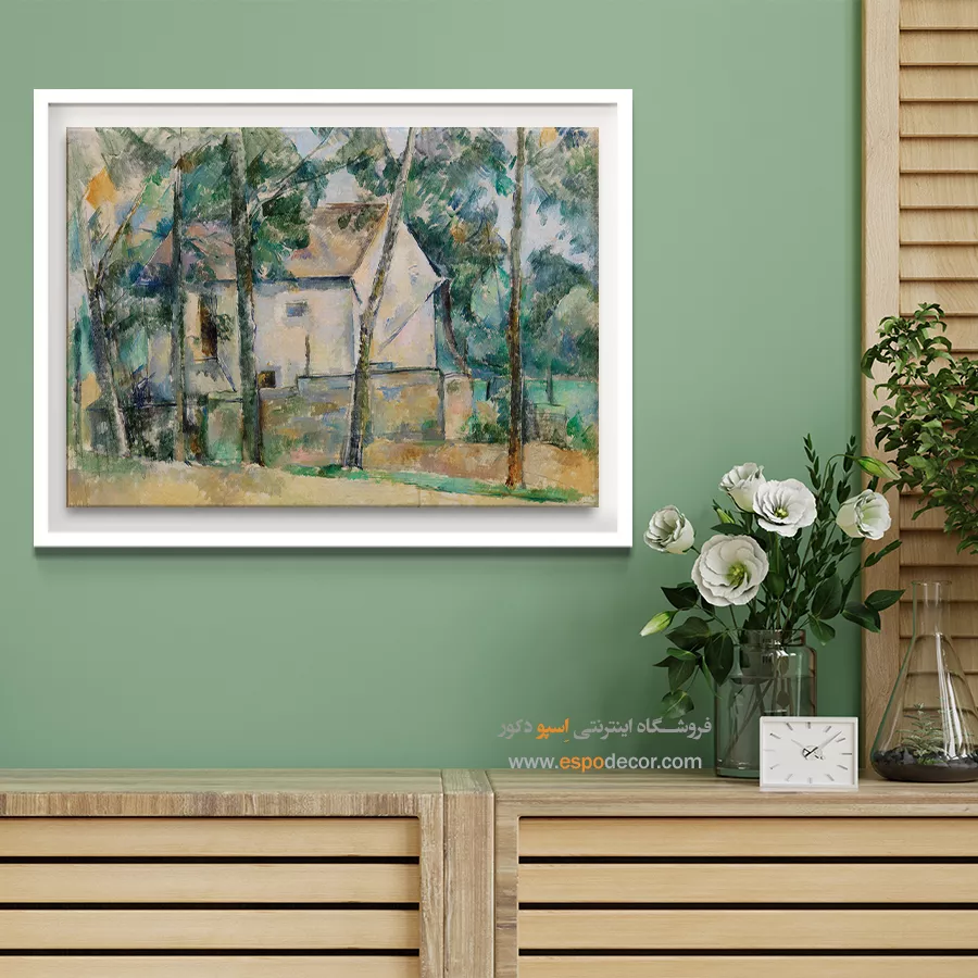 تابلو نقاشی های پل سزان - اسپو دکور