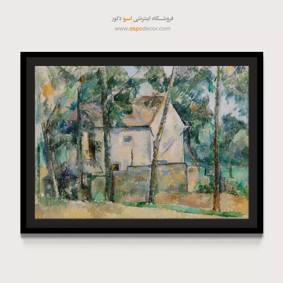 تابلو نقاشی های پل سزان - اسپو دکور