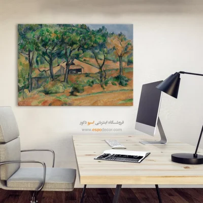 تابلو نقاشی های پل سزان - اسپو دکور