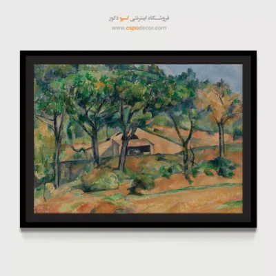 تابلو نقاشی های پل سزان - اسپو دکور