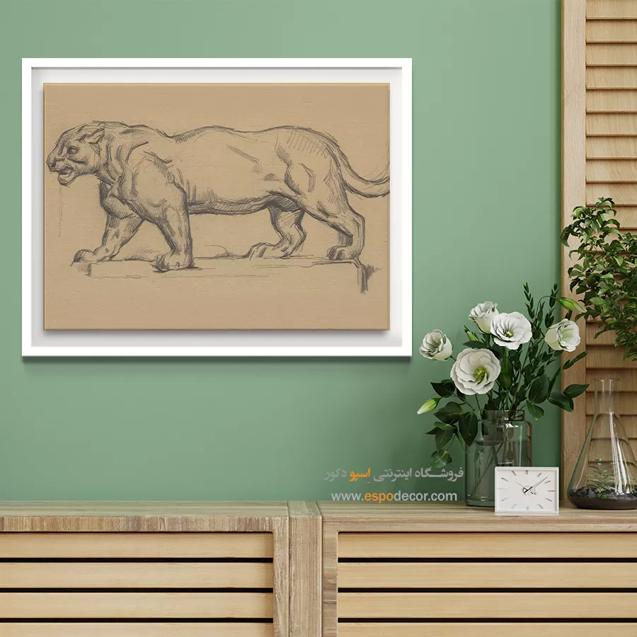 تابلو نقاشی های پل سزان - اسپو دکور