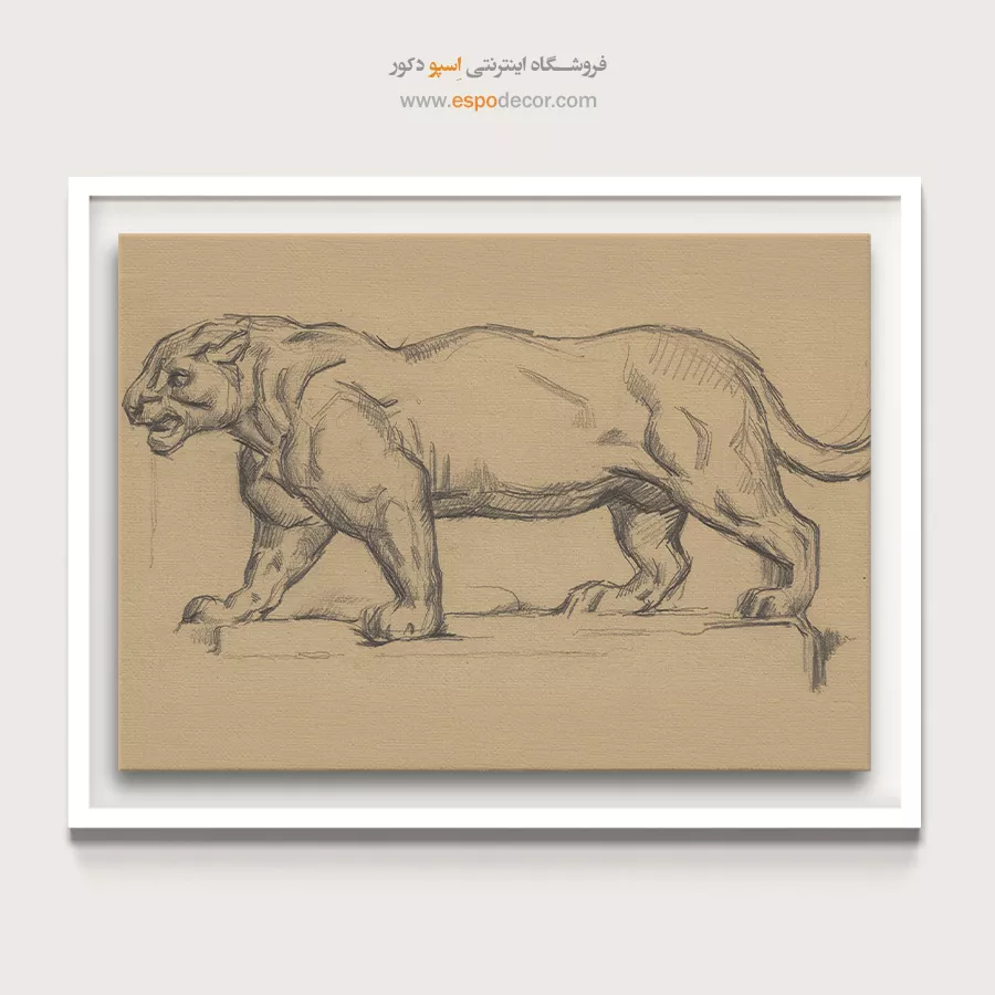 تابلو نقاشی های پل سزان - اسپو دکور