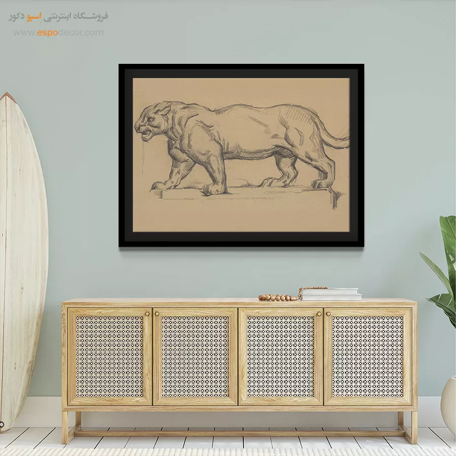 تابلو نقاشی های پل سزان - اسپو دکور