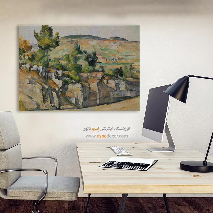 تابلو نقاشی های پل سزان - اسپو دکور
