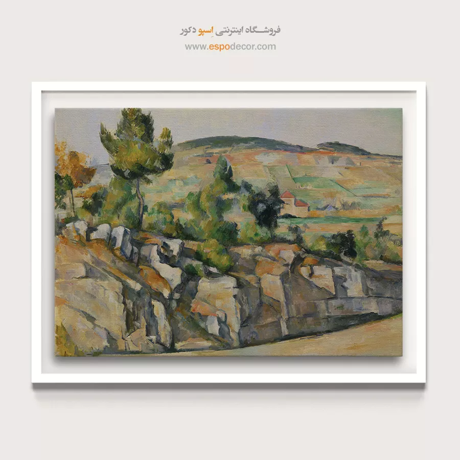 تابلو نقاشی های پل سزان - اسپو دکور