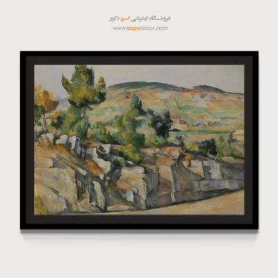 تابلو نقاشی های پل سزان - اسپو دکور