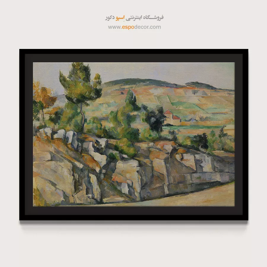 تابلو نقاشی های پل سزان - اسپو دکور