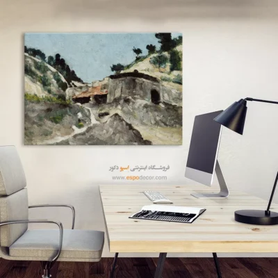 تابلو نقاشی های پل سزان - اسپو دکور