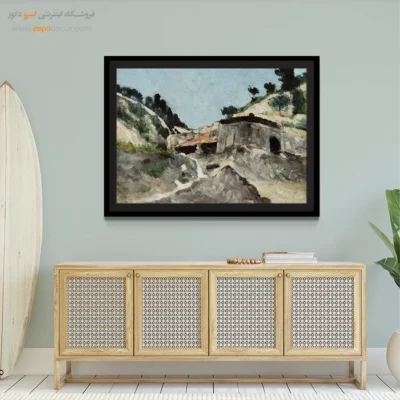 تابلو نقاشی های پل سزان - اسپو دکور