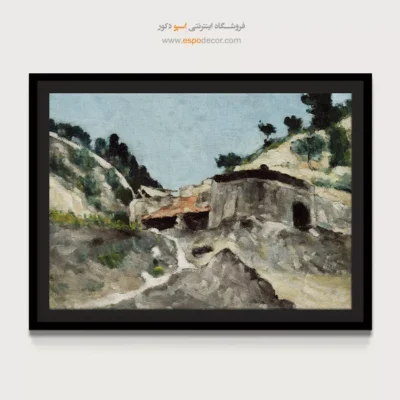 تابلو نقاشی های پل سزان - اسپو دکور