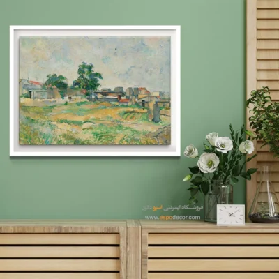 تابلو نقاشی های پل سزان - اسپو دکور