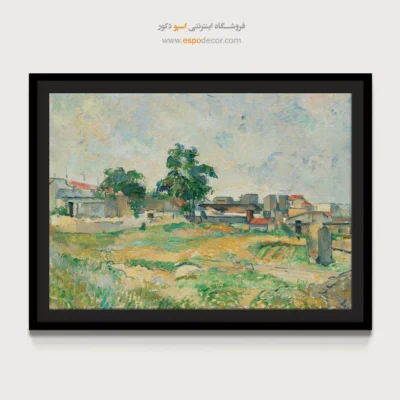 تابلو نقاشی های پل سزان - اسپو دکور