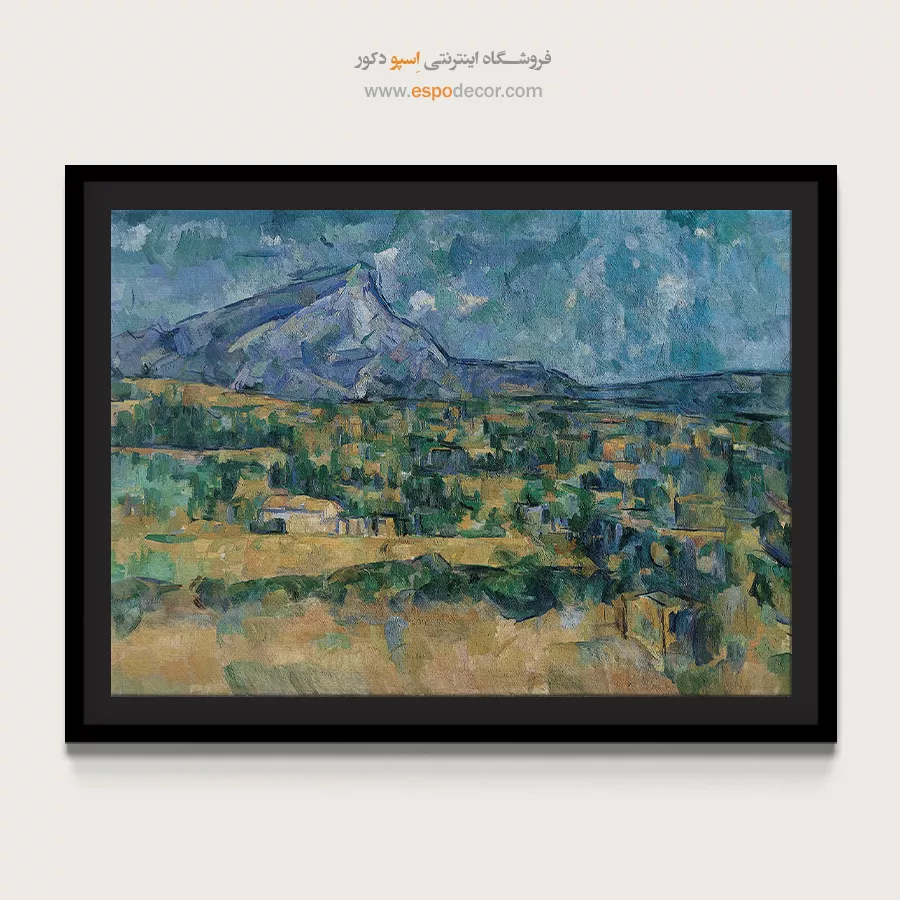 تابلو نقاشی های پل سزان - اسپو دکور