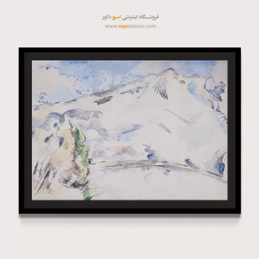 تابلو نقاشی های پل سزان - اسپو دکور