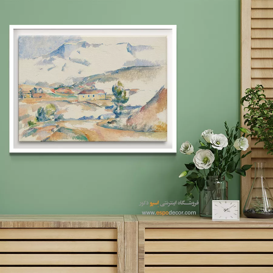 تابلو نقاشی های پل سزان - اسپو دکور