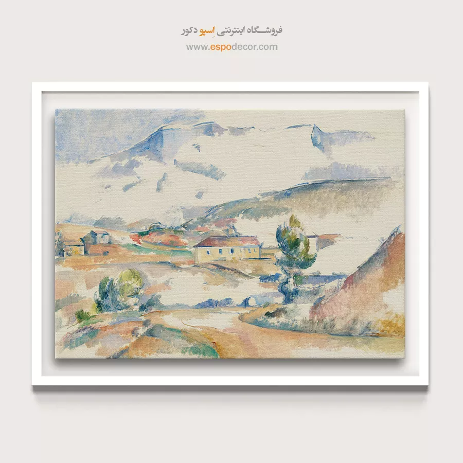 تابلو نقاشی های پل سزان - اسپو دکور