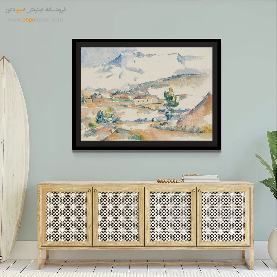 تابلو نقاشی های پل سزان - اسپو دکور