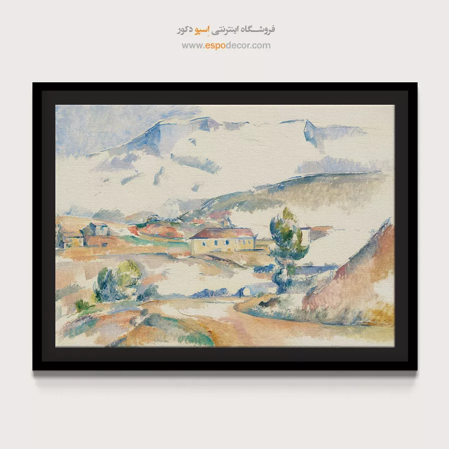 تابلو نقاشی های پل سزان - اسپو دکور