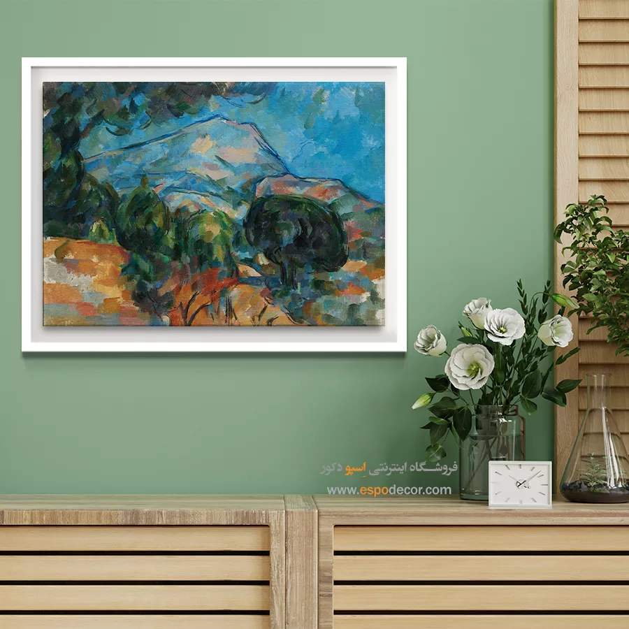 تابلو نقاشی های پل سزان - اسپو دکور