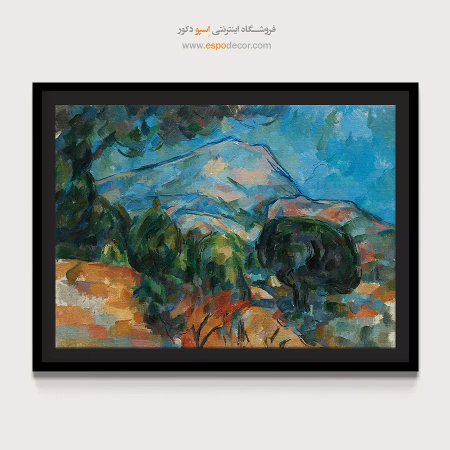 تابلو نقاشی های پل سزان - اسپو دکور