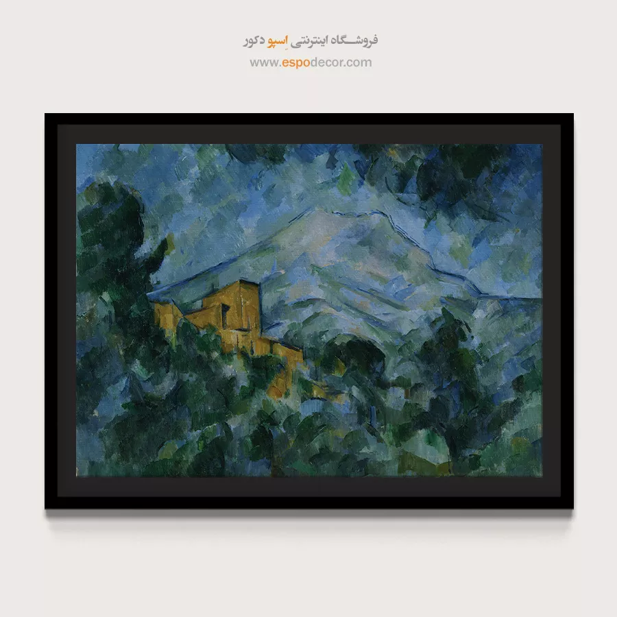 تابلو نقاشی های پل سزان - اسپو دکور