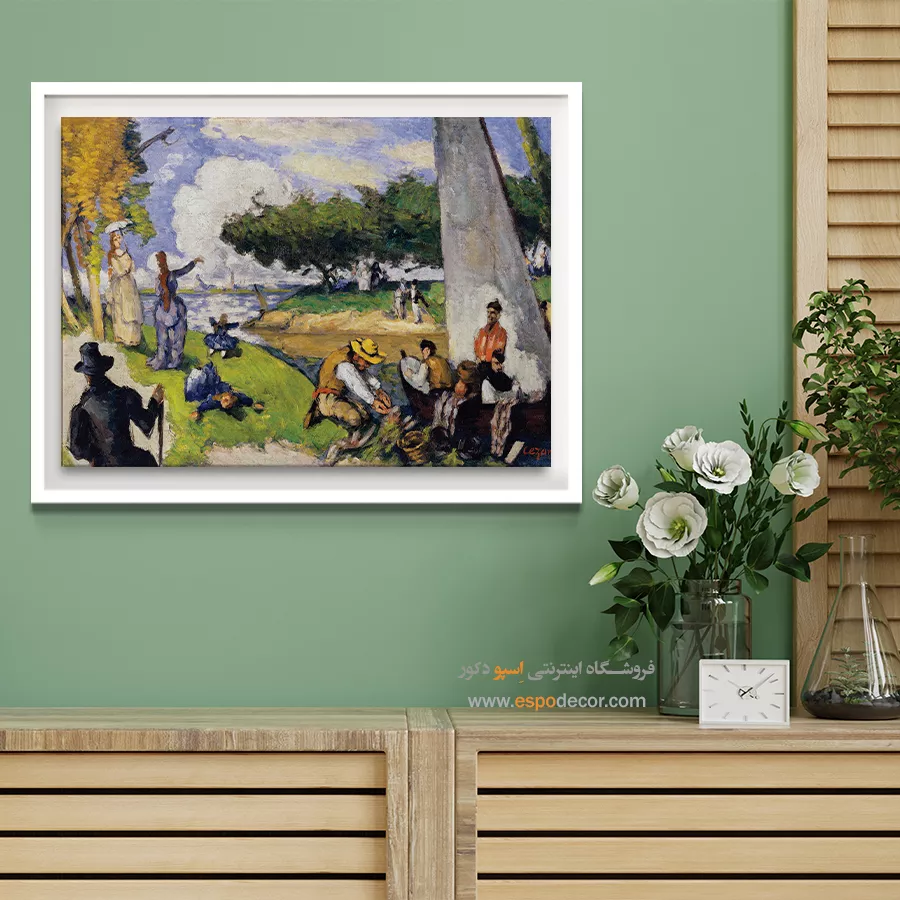 تابلو نقاشی های پل سزان - اسپو دکور