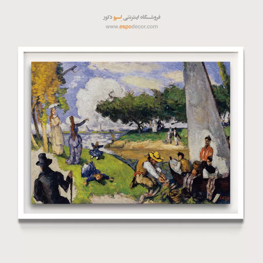 تابلو نقاشی های پل سزان - اسپو دکور