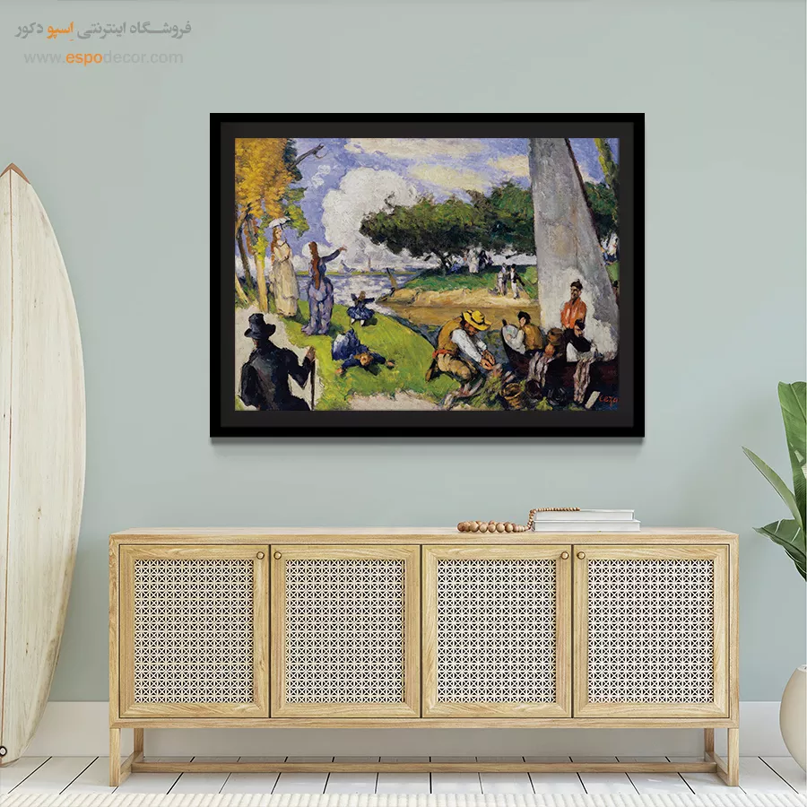 تابلو نقاشی های پل سزان - اسپو دکور