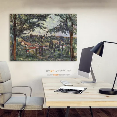تابلو نقاشی های پل سزان - اسپو دکور