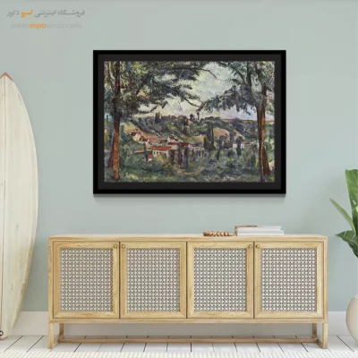 تابلو نقاشی های پل سزان - اسپو دکور