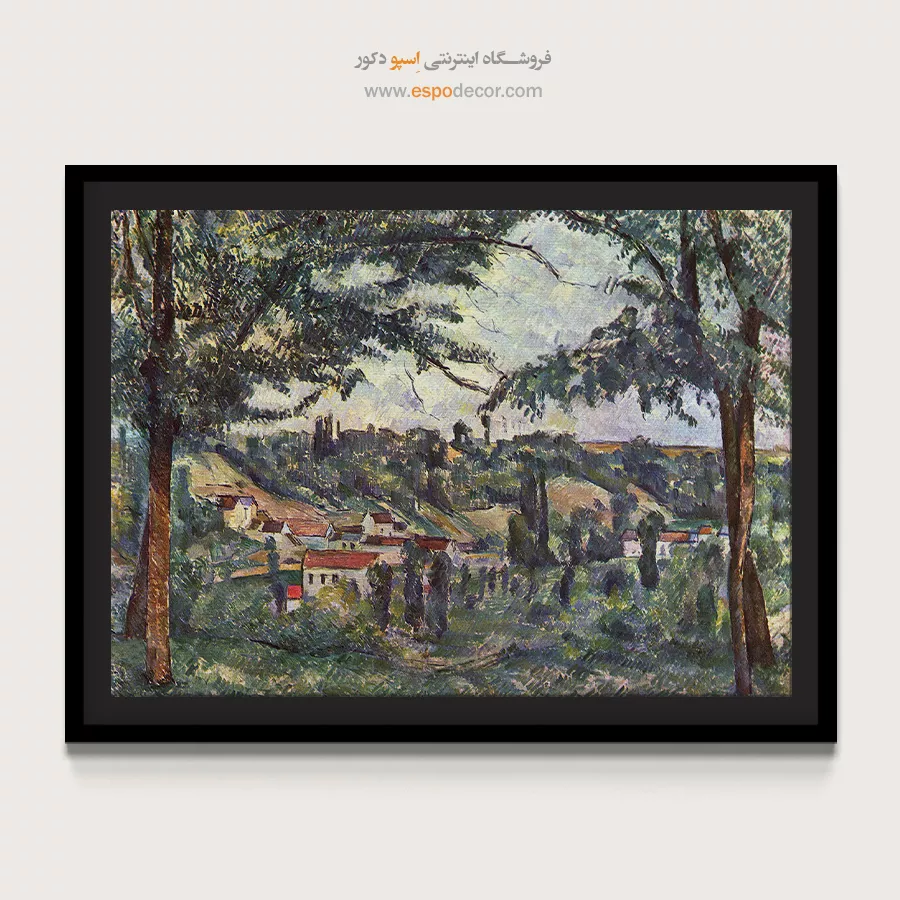 تابلو نقاشی های پل سزان - اسپو دکور