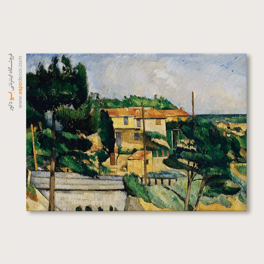 تابلو نقاشی های پل سزان - اسپو دکور