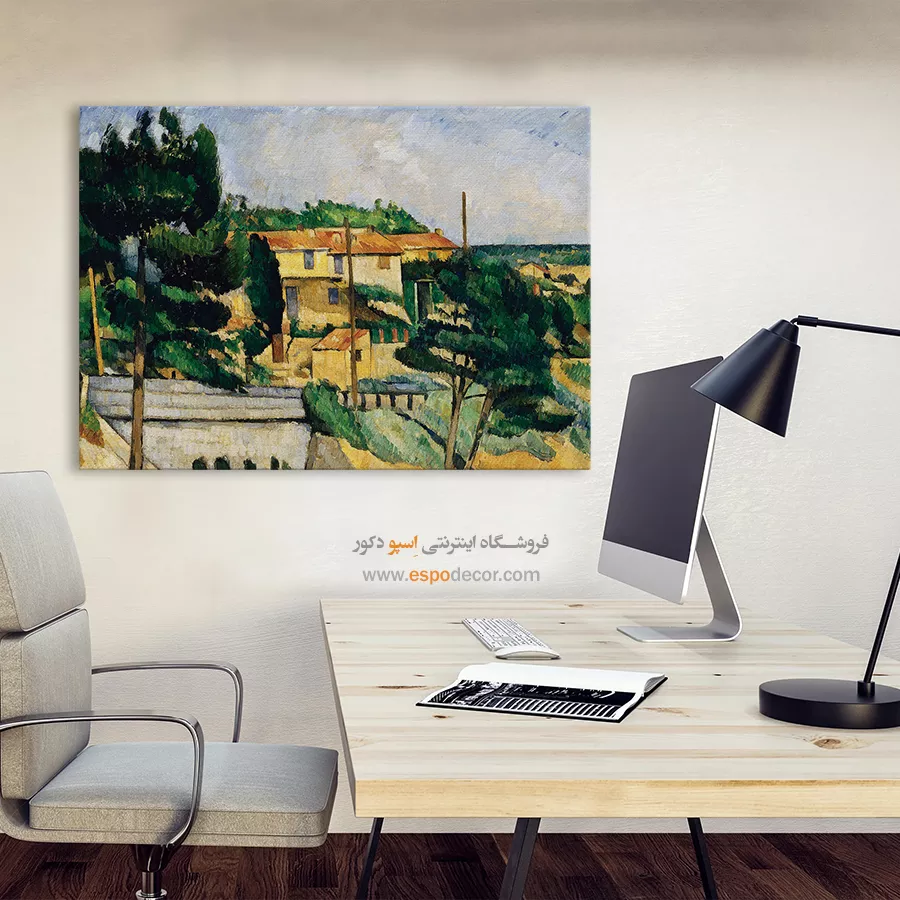 تابلو نقاشی های پل سزان - اسپو دکور