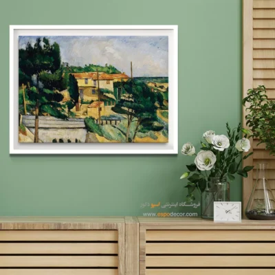 تابلو نقاشی های پل سزان - اسپو دکور