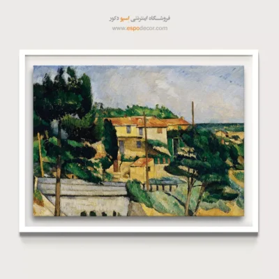 تابلو نقاشی های پل سزان - اسپو دکور