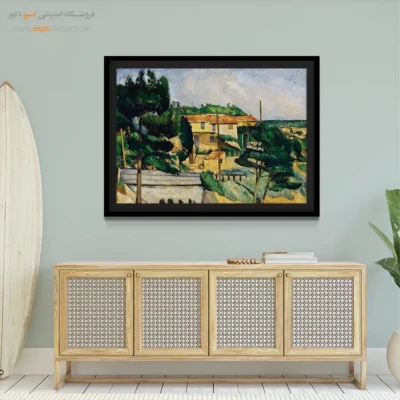 تابلو نقاشی های پل سزان - اسپو دکور