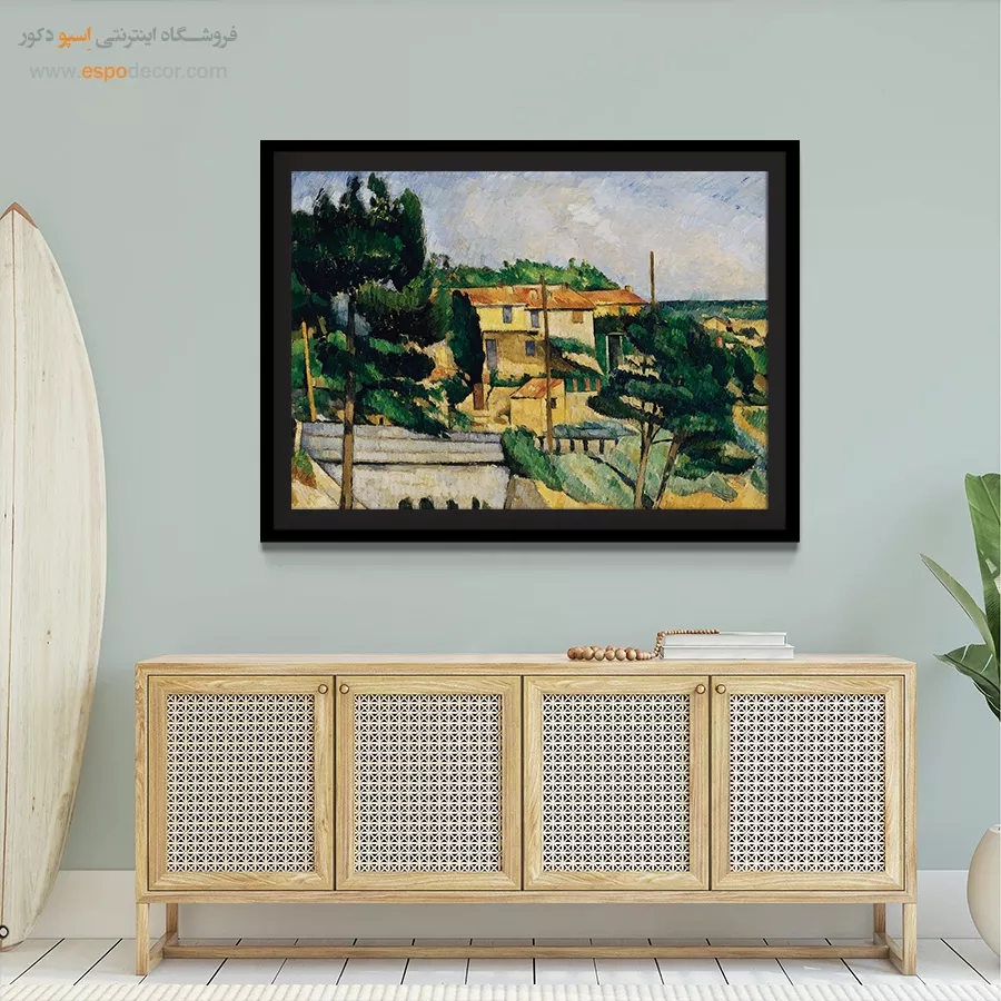 تابلو نقاشی های پل سزان - اسپو دکور
