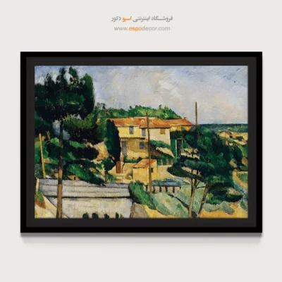 تابلو نقاشی های پل سزان - اسپو دکور