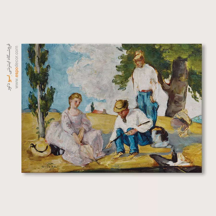 تابلو نقاشی های پل سزان - اسپو دکور