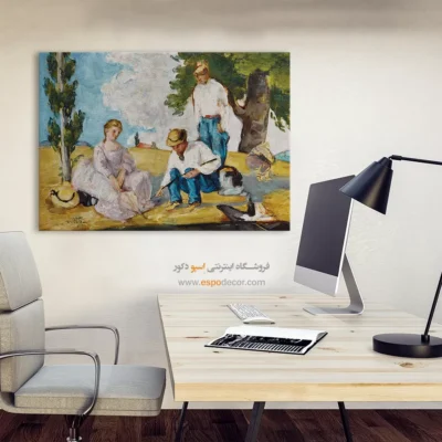 تابلو نقاشی های پل سزان - اسپو دکور