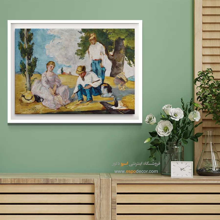 تابلو نقاشی های پل سزان - اسپو دکور