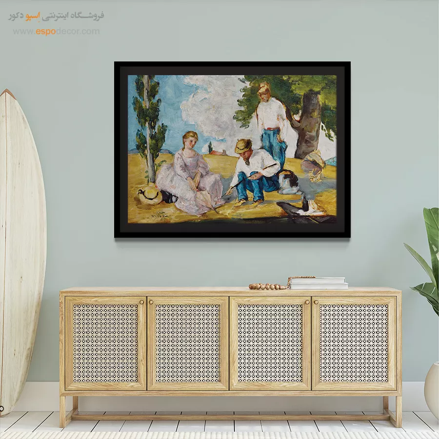 تابلو نقاشی های پل سزان - اسپو دکور