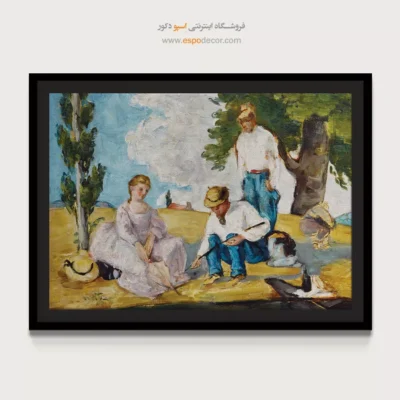 تابلو نقاشی های پل سزان - اسپو دکور