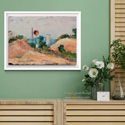 تابلو نقاشی های پل سزان - اسپو دکور