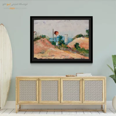 تابلو نقاشی های پل سزان - اسپو دکور
